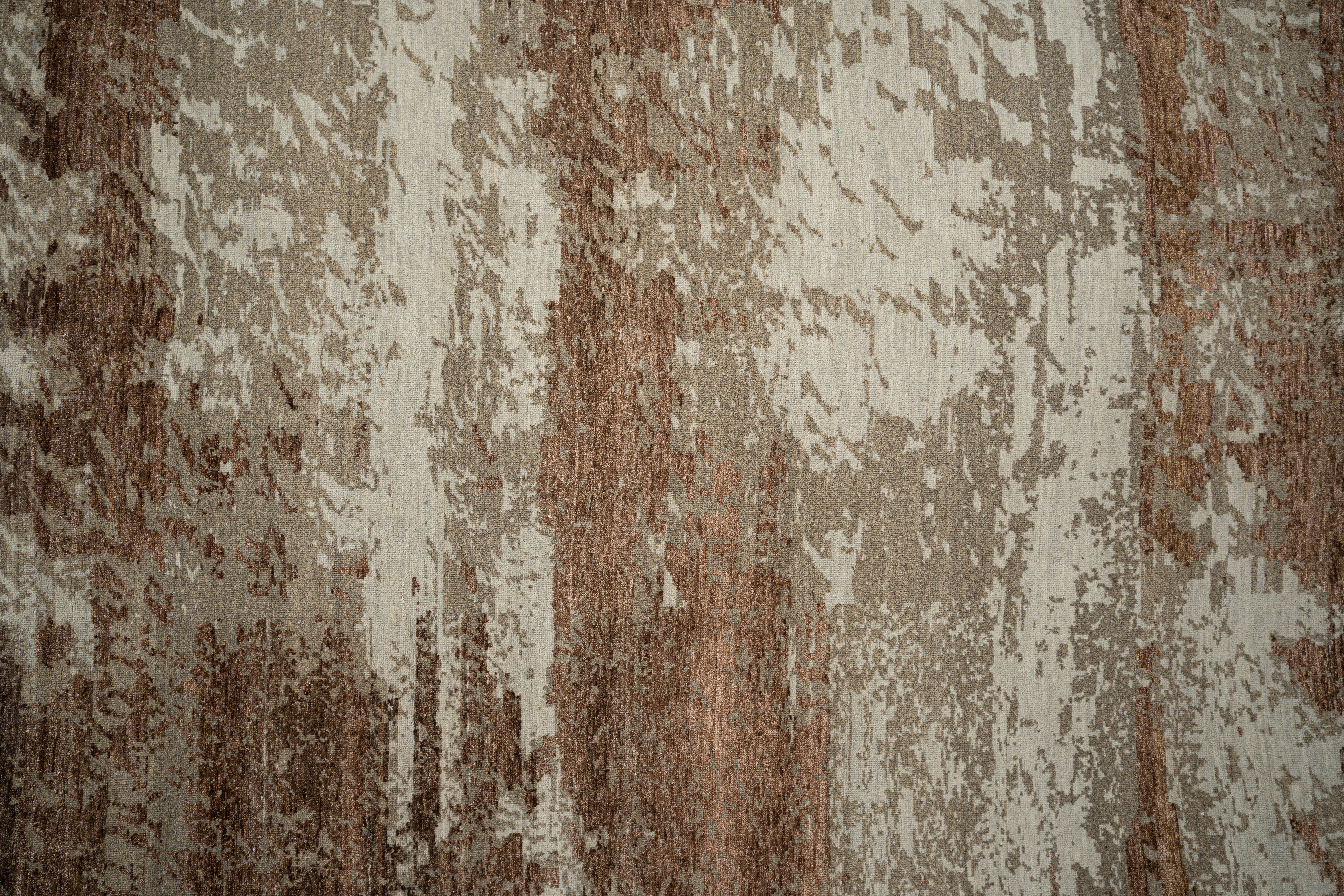 Abstract Design Handknotted Carpet DIA- 1277