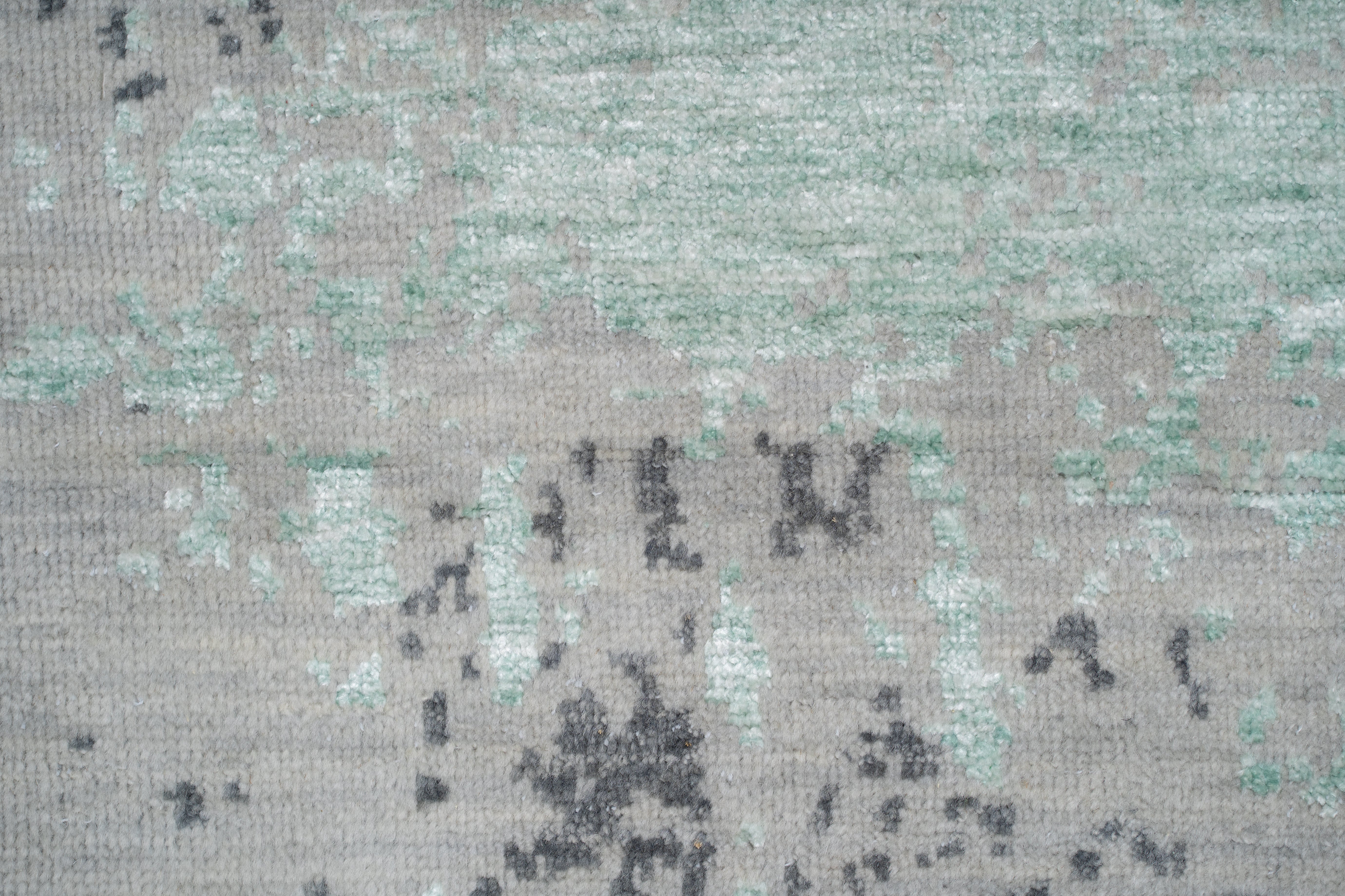 Abstract Design Handknotted Carpet DIA- 1282