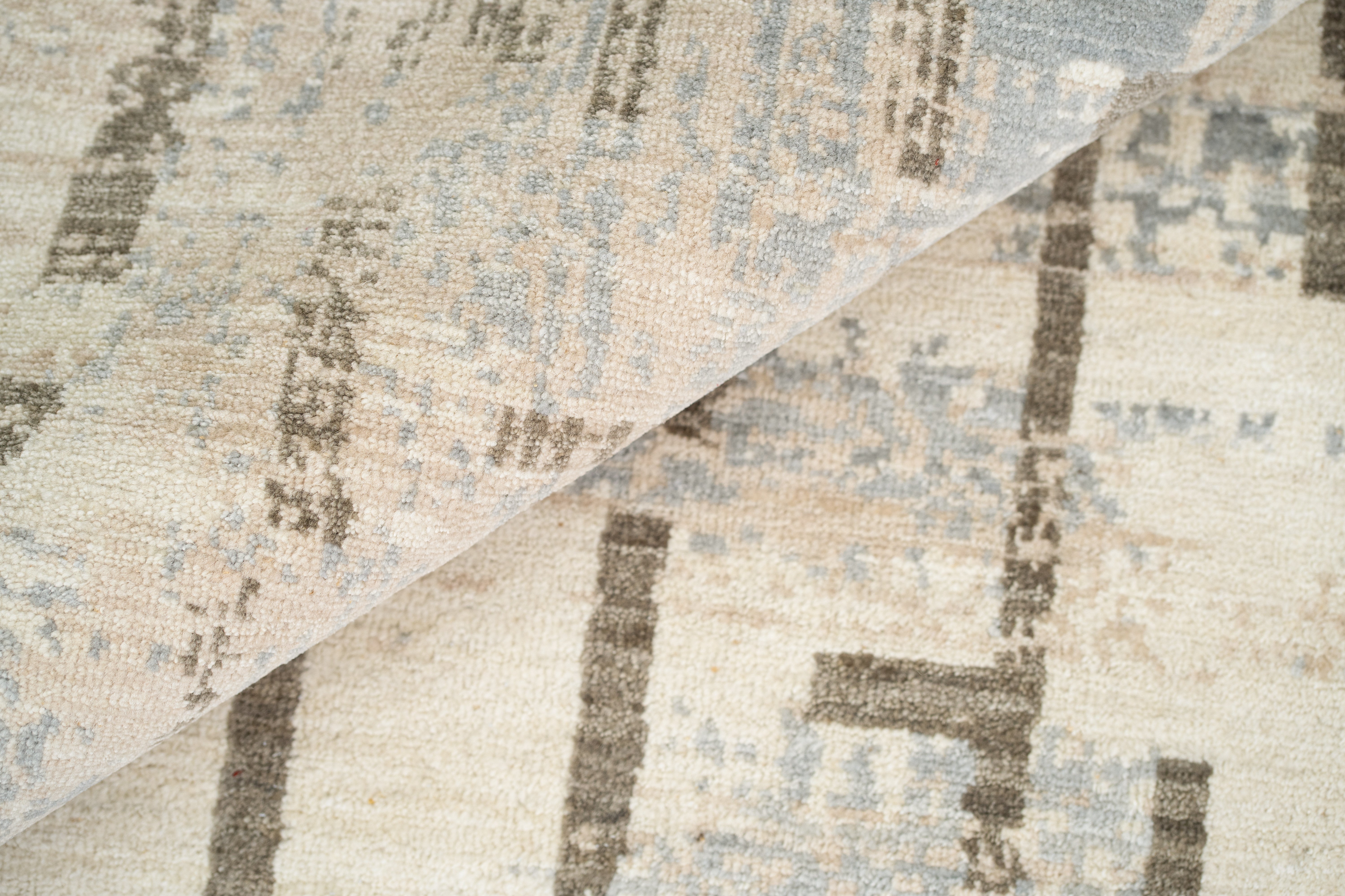 Handknotted Modern Carpet DIA- 139