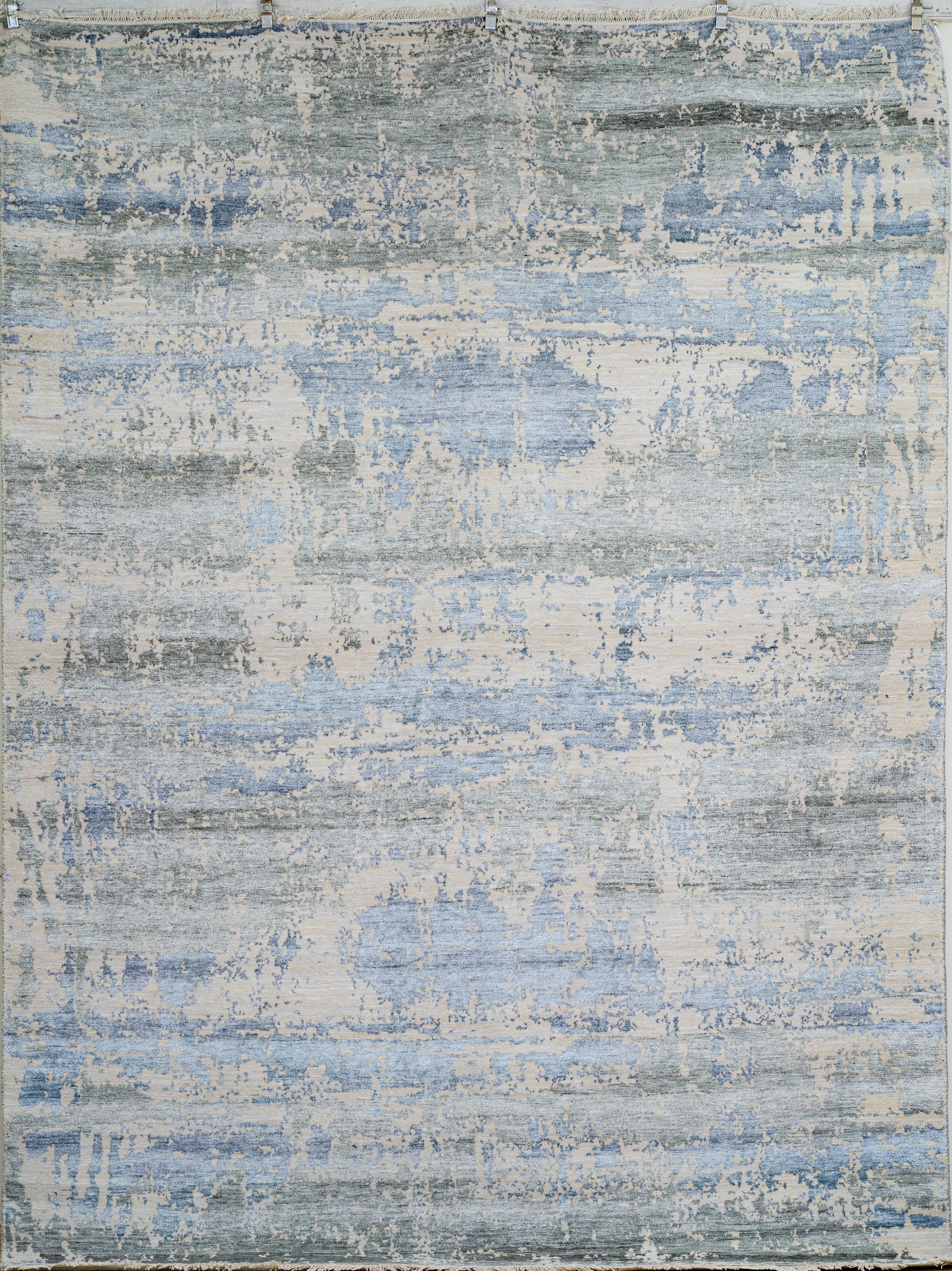 Abstract Design Handknotted Carpet DIA- 1476