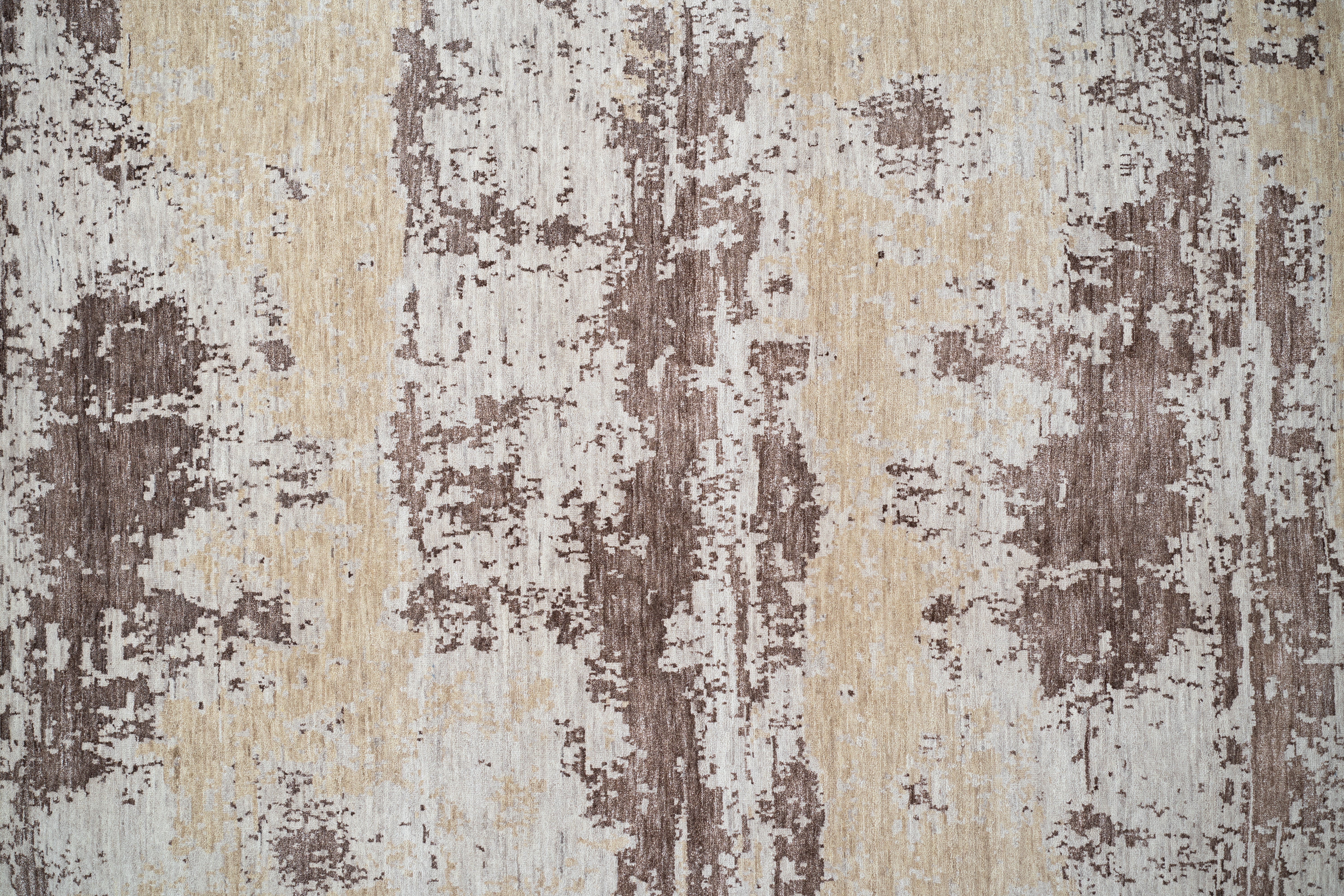 Abstract Design Handknotted Carpet DIA- 1524