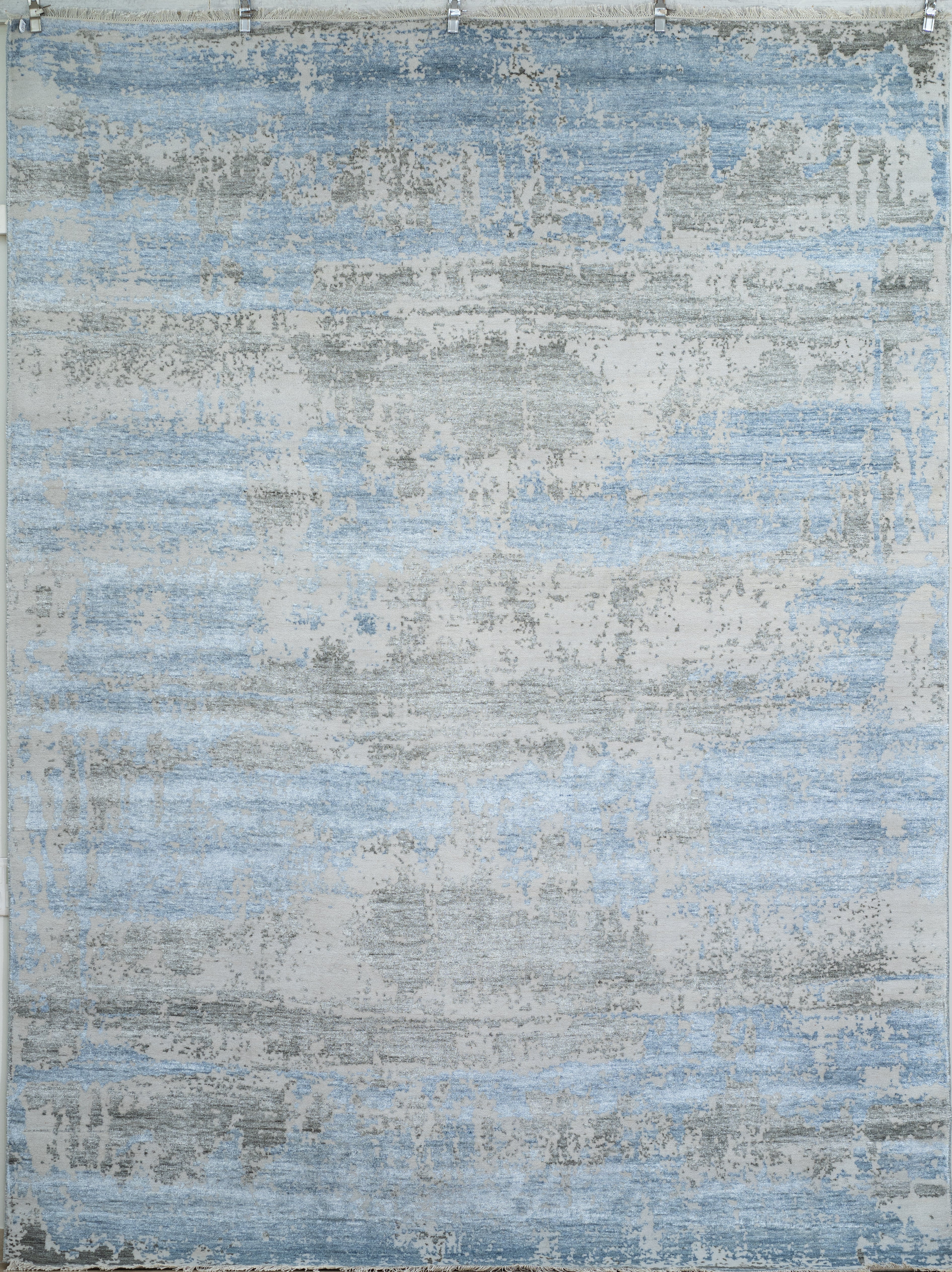 Abstract Design Handknotted Carpet DIA- 1683