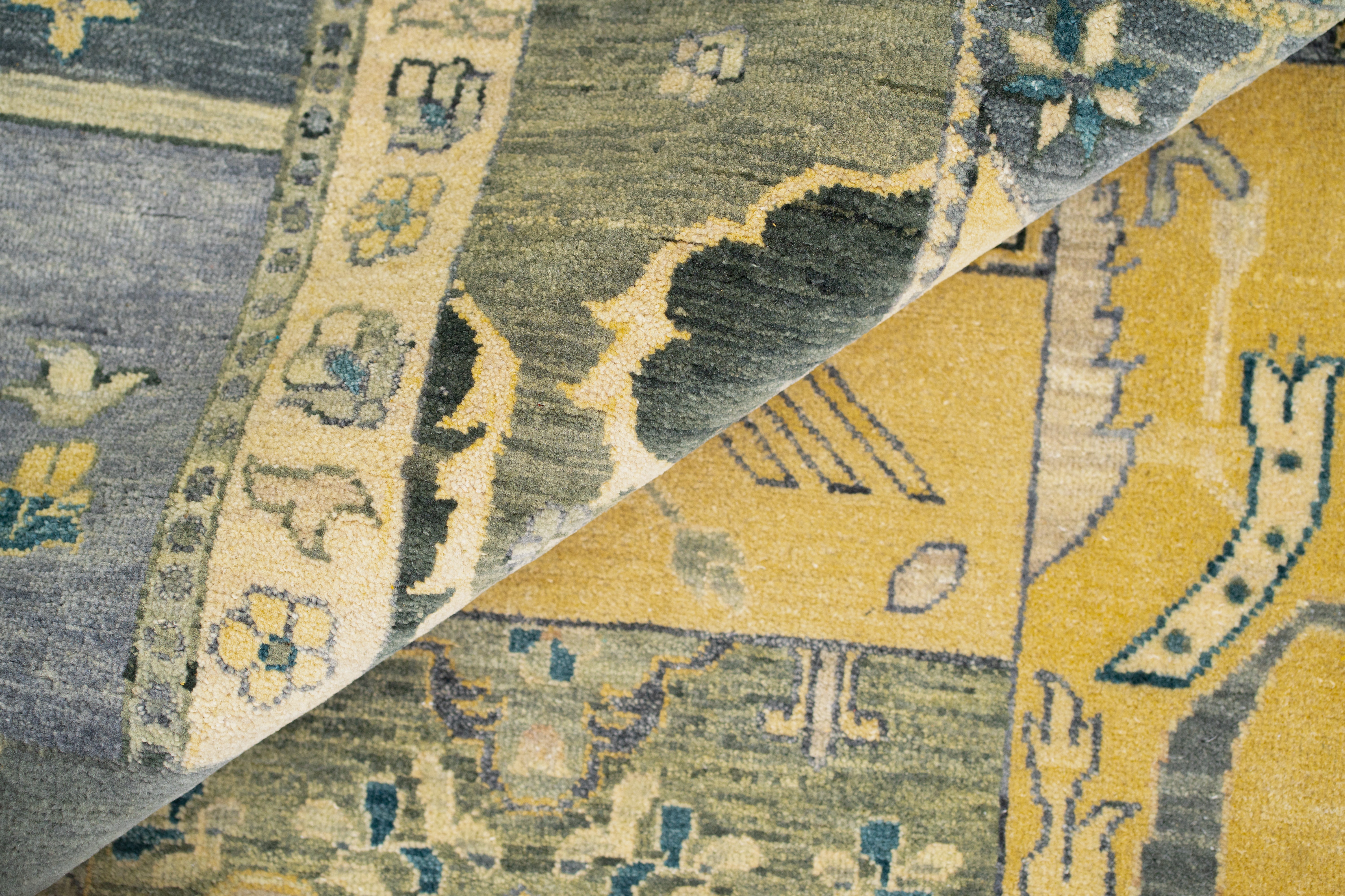 Handknotted Modern Carpet DIA- 1794