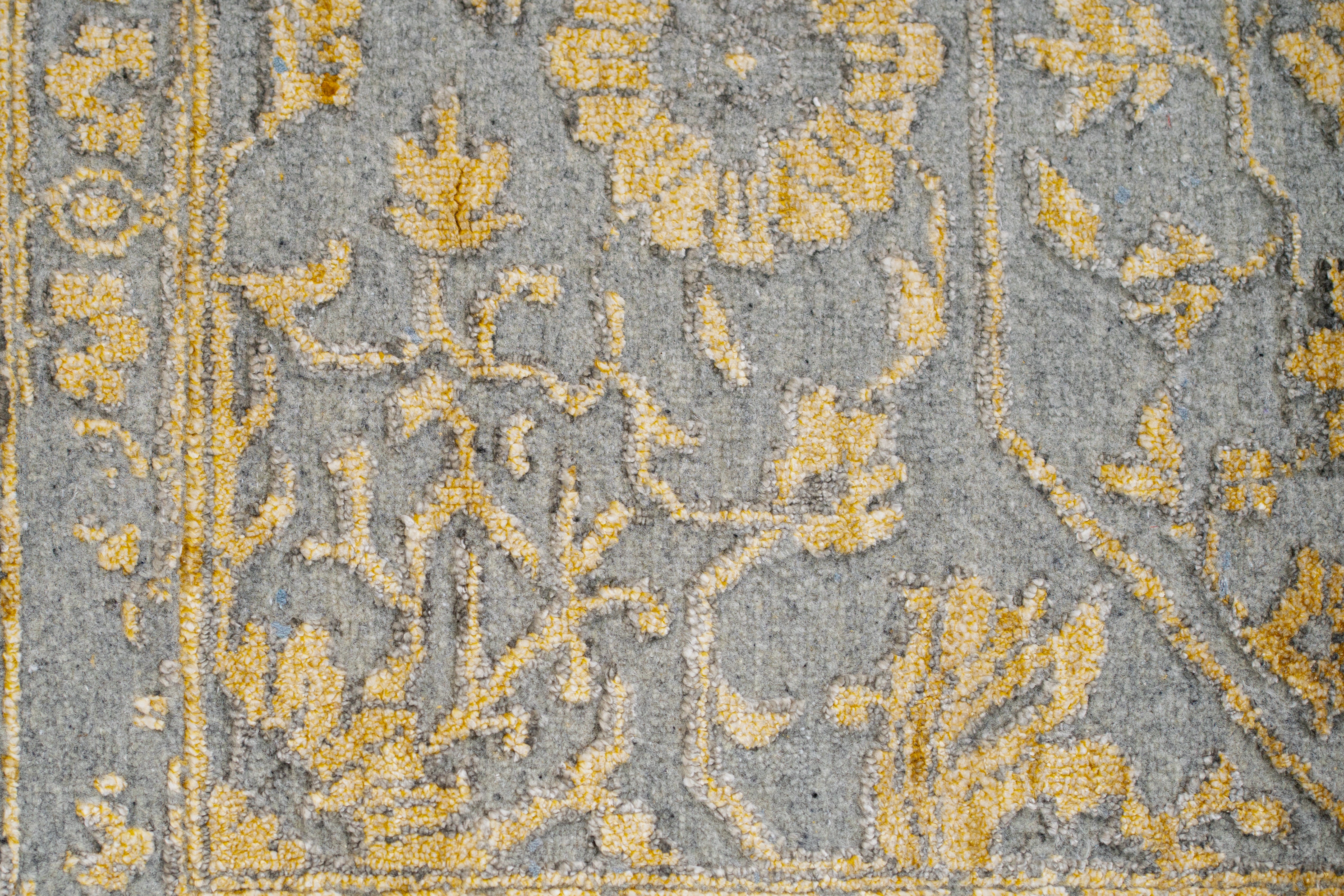 Handknotted Modern Carpet DIA- 2168 SERAPI