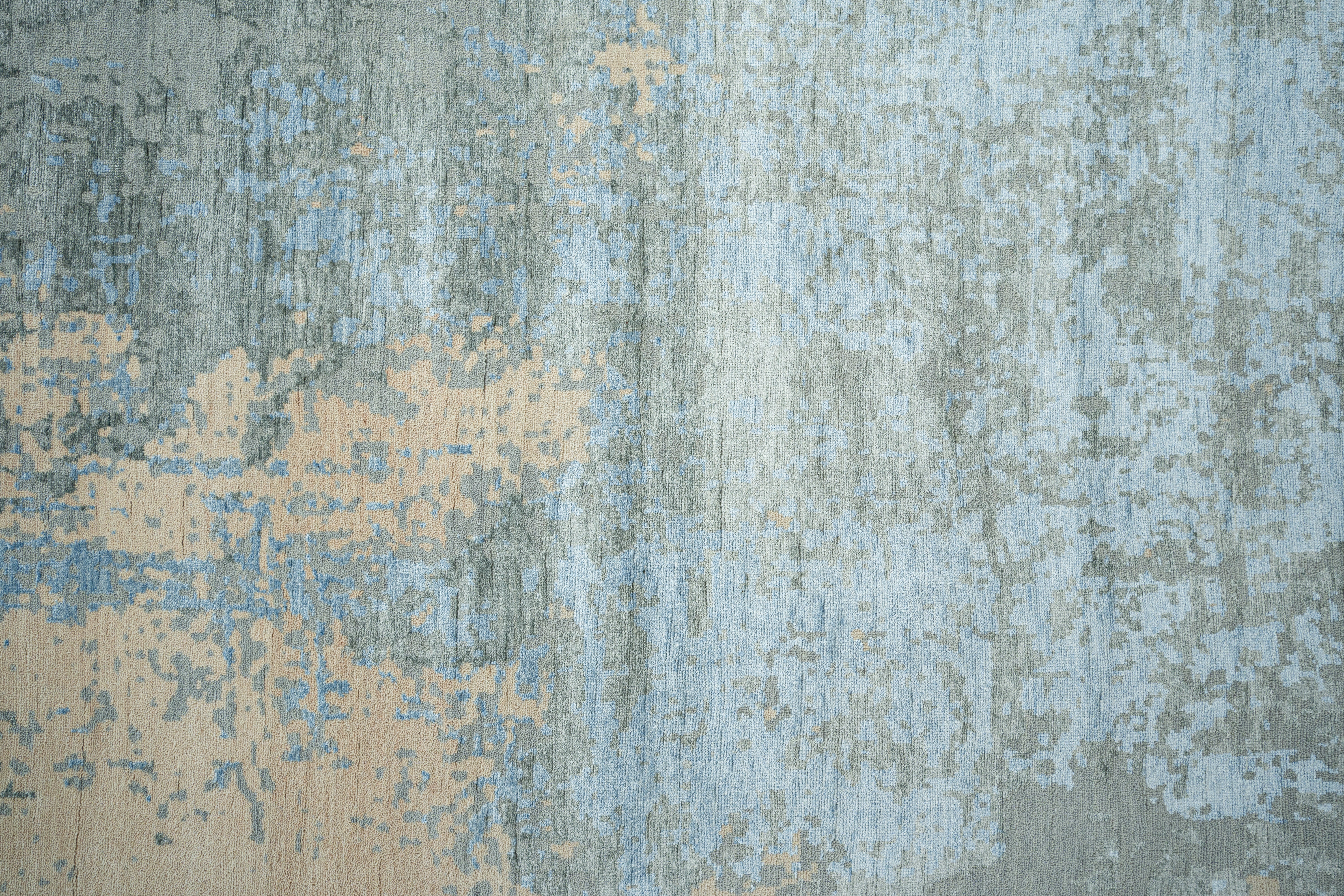 Abstract Design Handknotted Carpet DIA- 2230