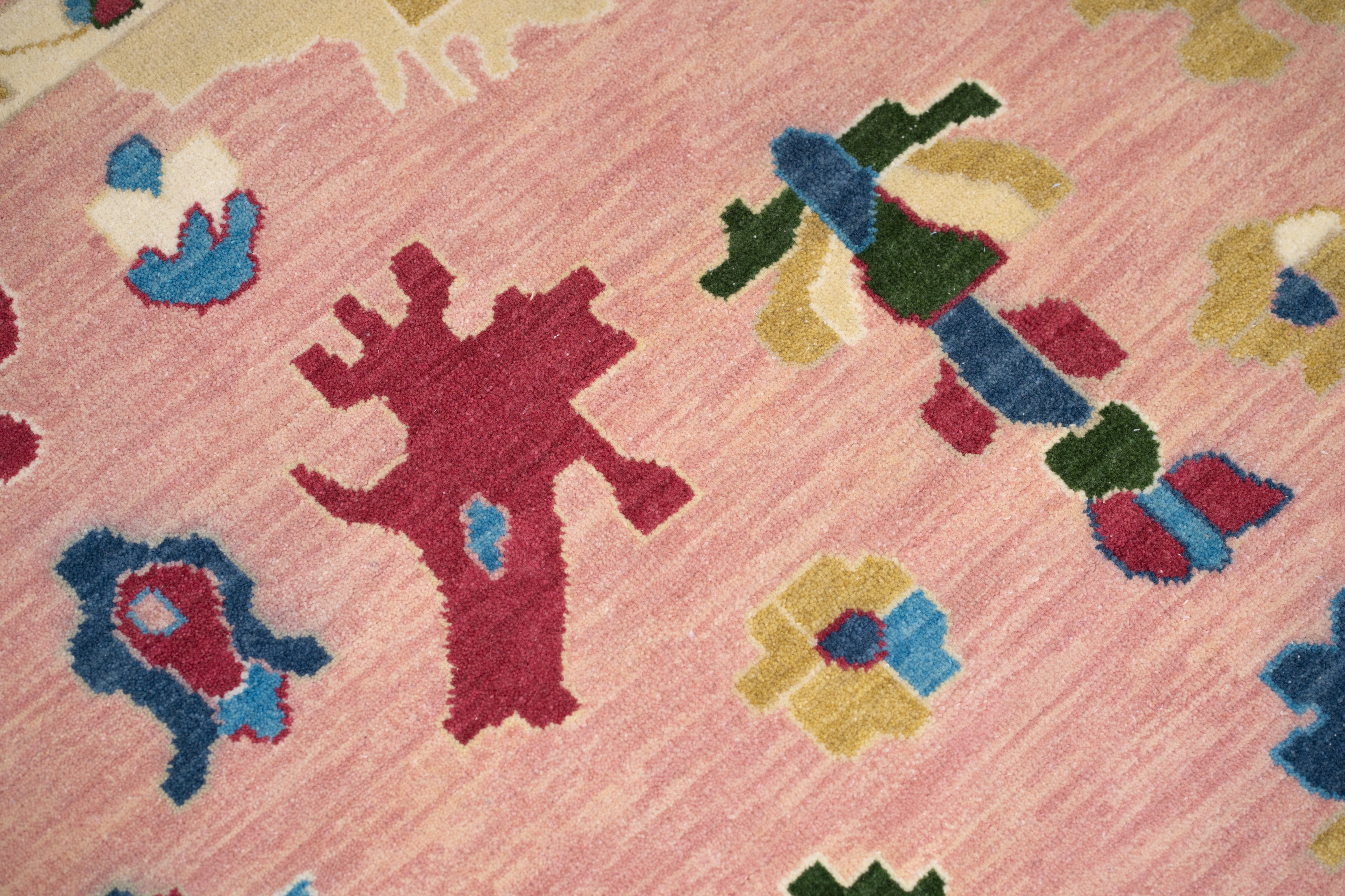 Handknotted Carpet DIA- 281 OUSHAK