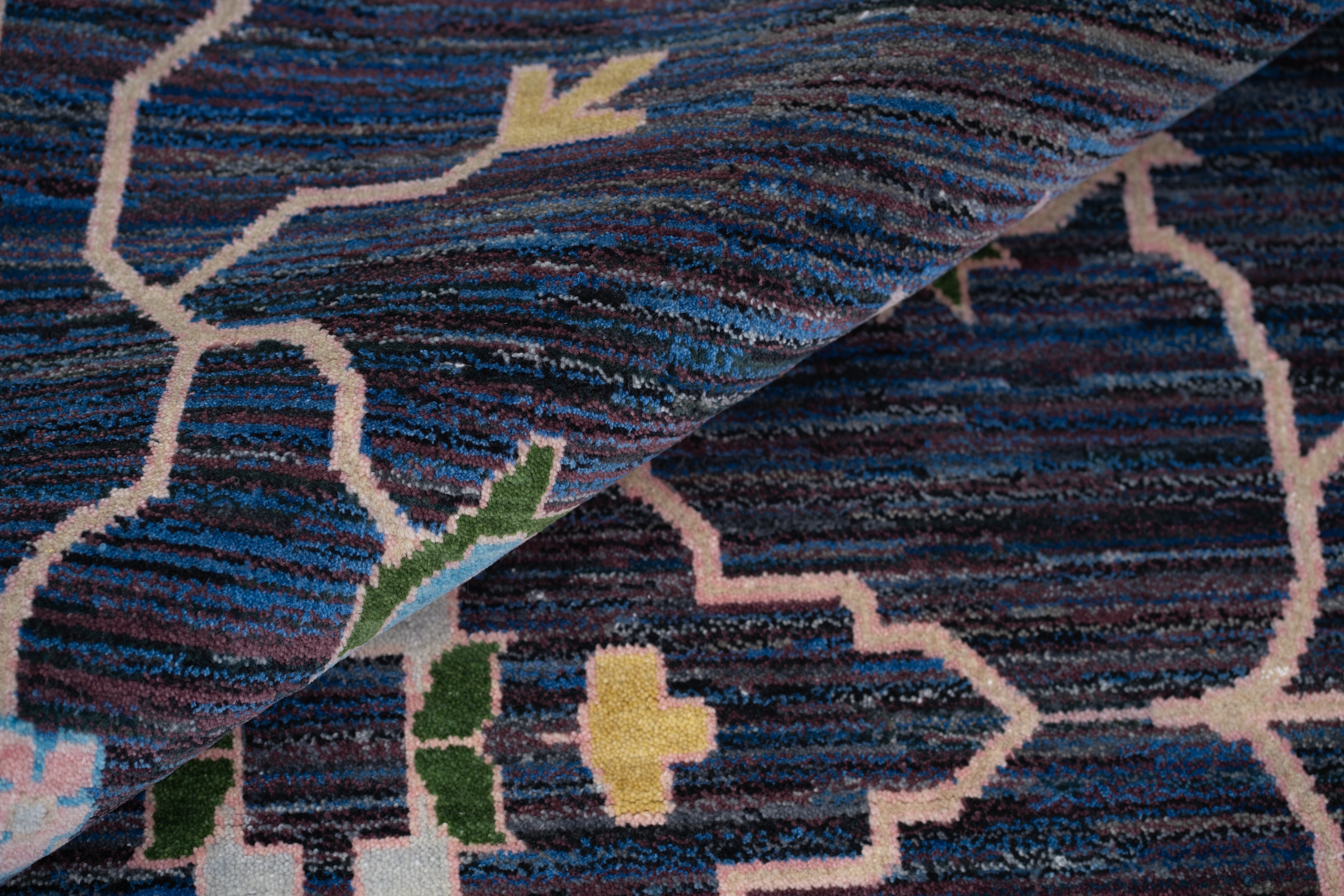 Handknotted Carpet DIA- 298 OUSHAK