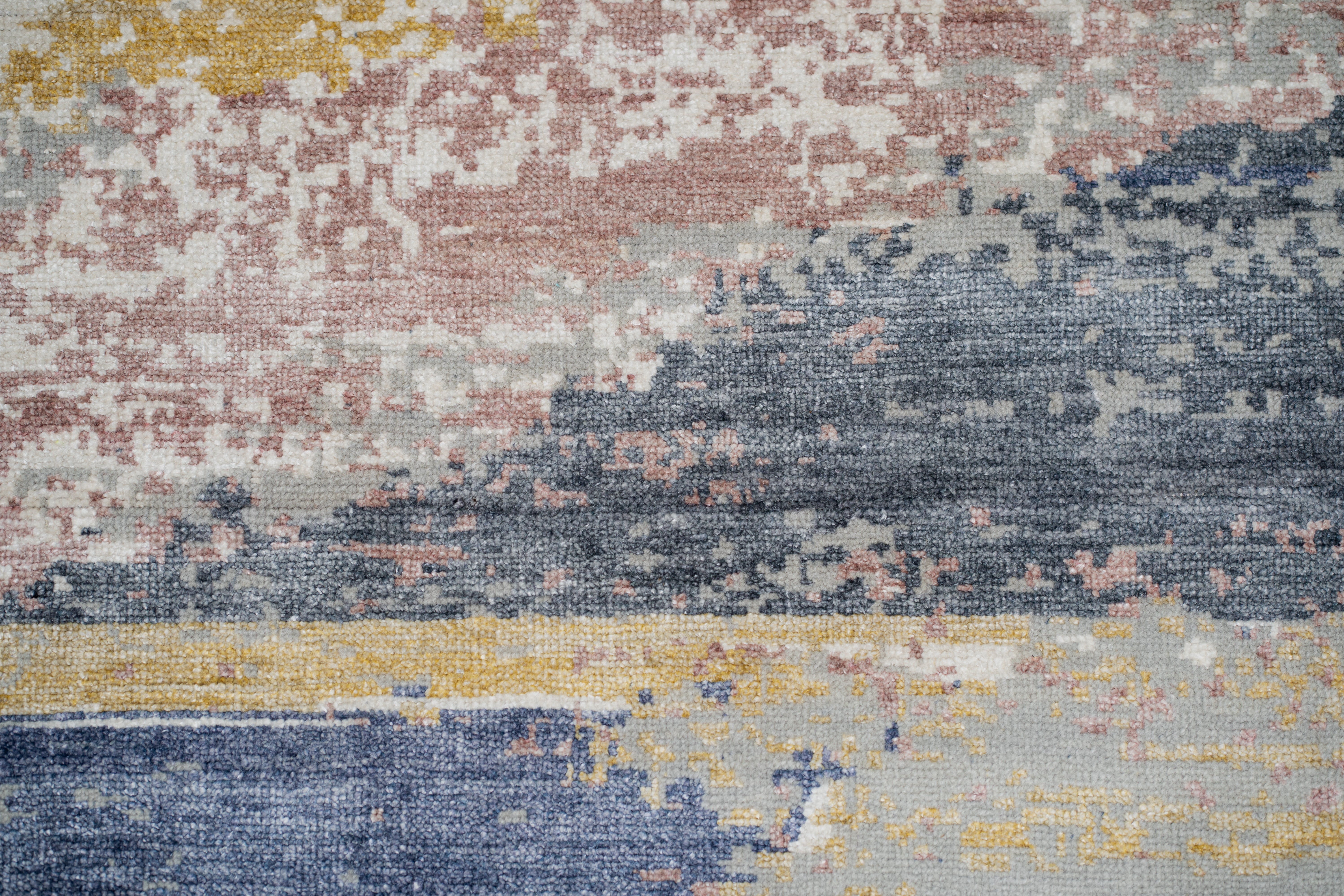 Abstract Design  Handknotted Carpet DIA- 525 Galaxy