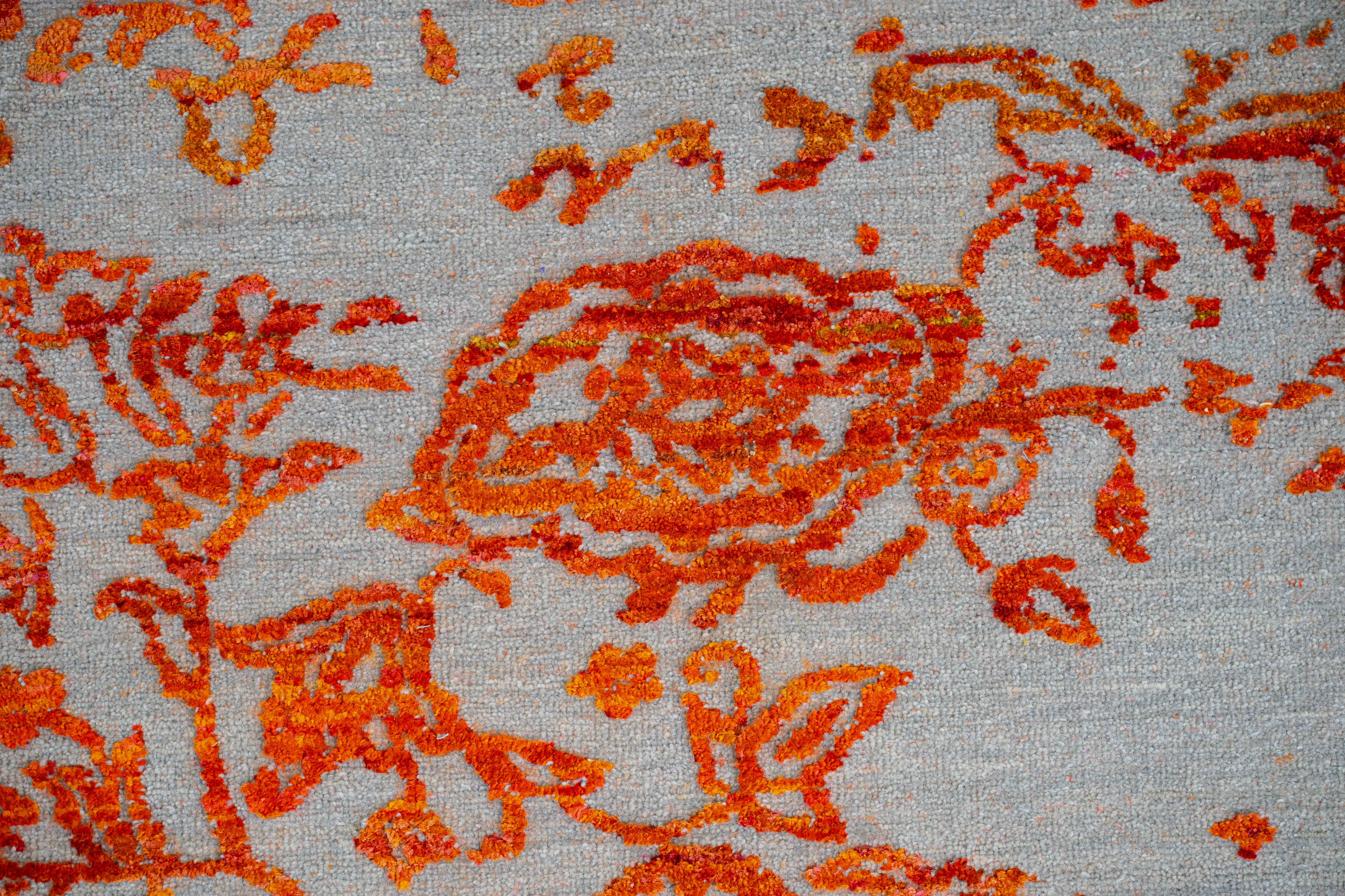 Handknotted Modern Carpet DIA- 652 JK ROUND