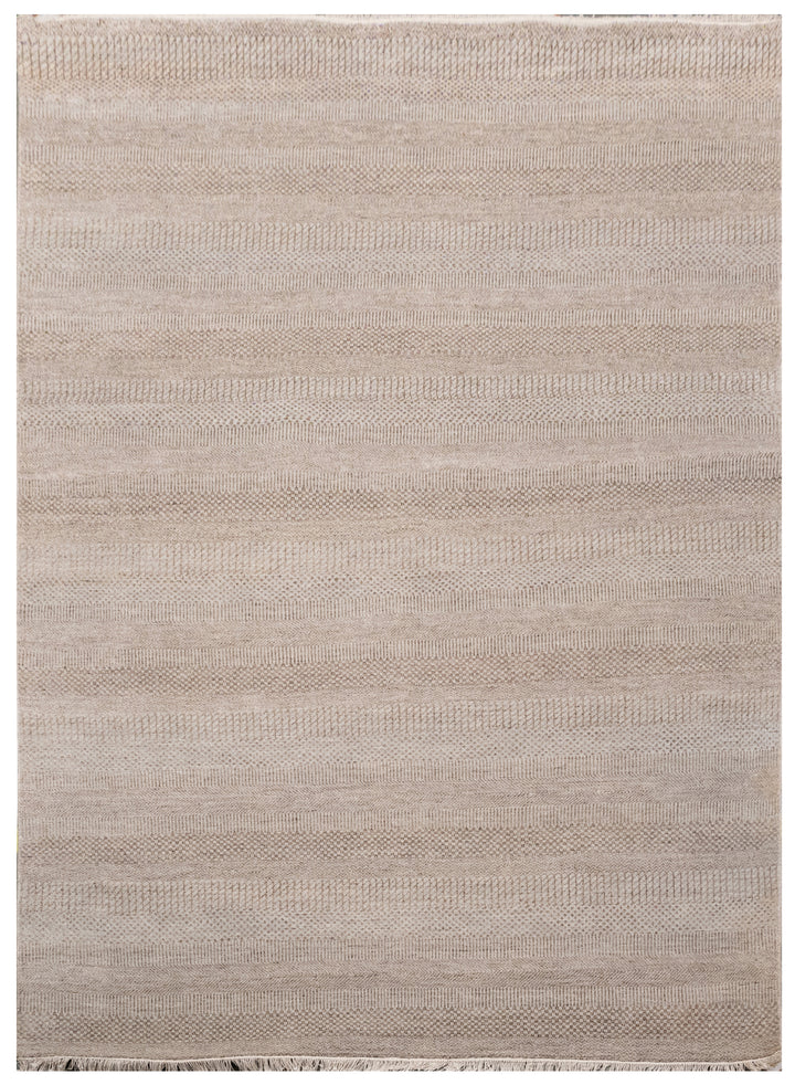 Handknotted Carpet  DIA- 0127 MCN, Quick Silver & Quincy