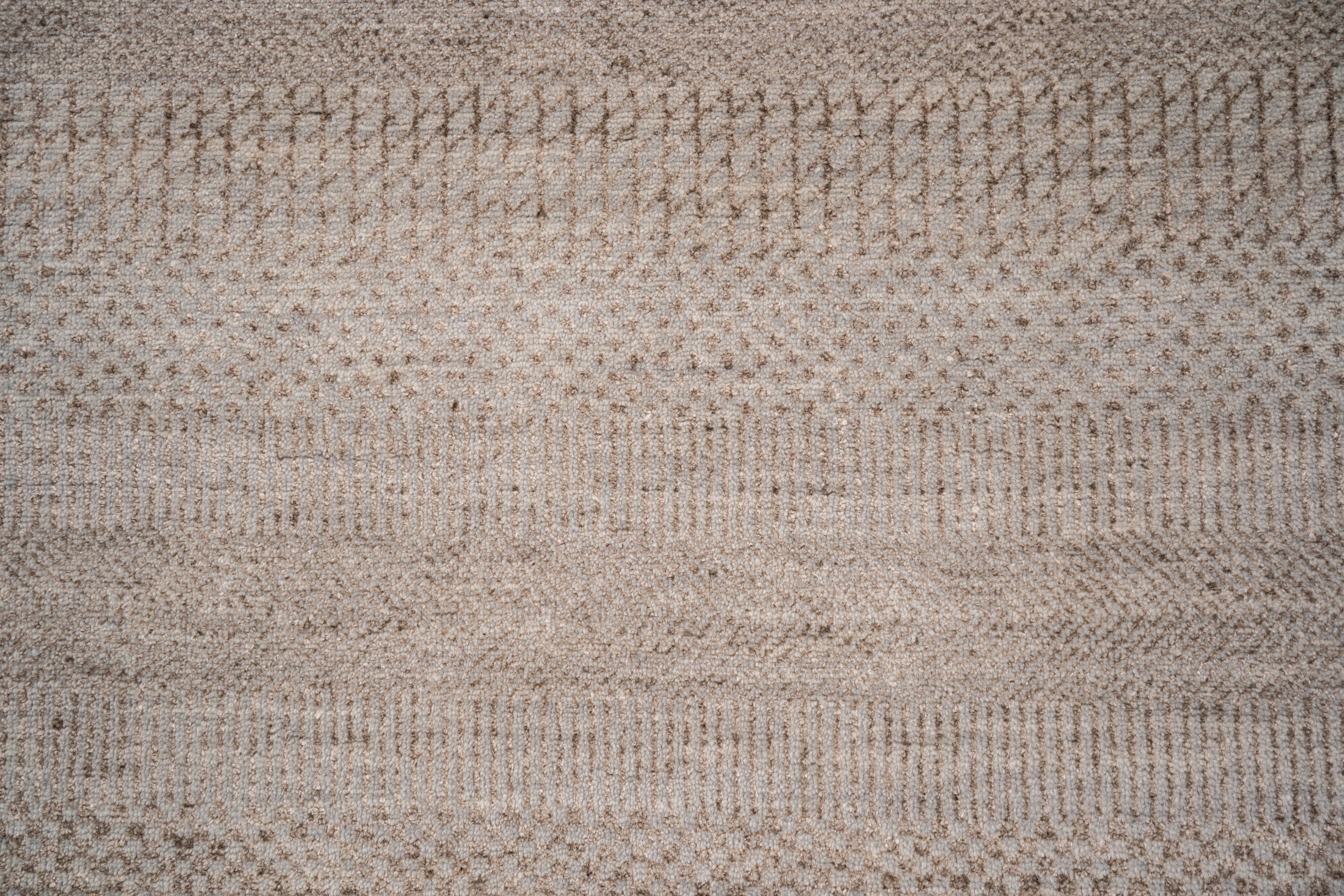 Handknotted Carpet  DIA- 0127 MCN, Quick Silver & Quincy