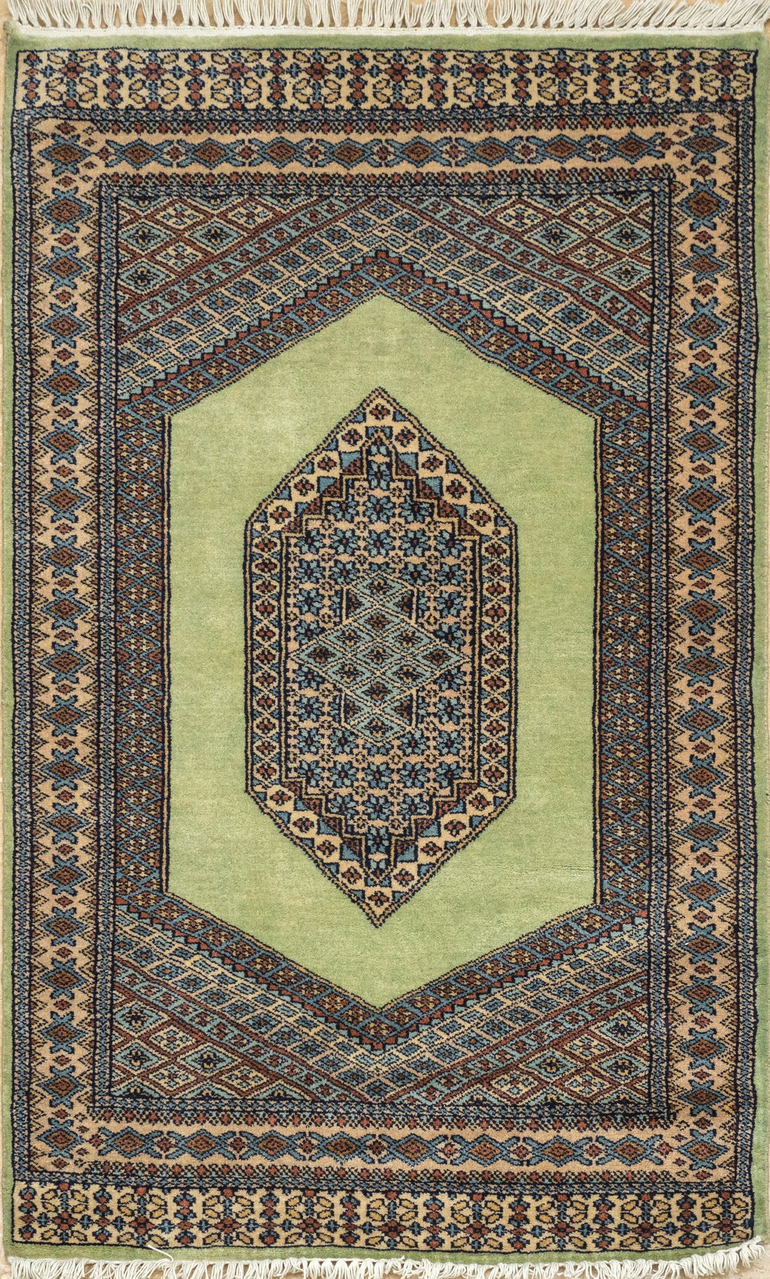 DIA- Single Weft Verde Mix Persian Design