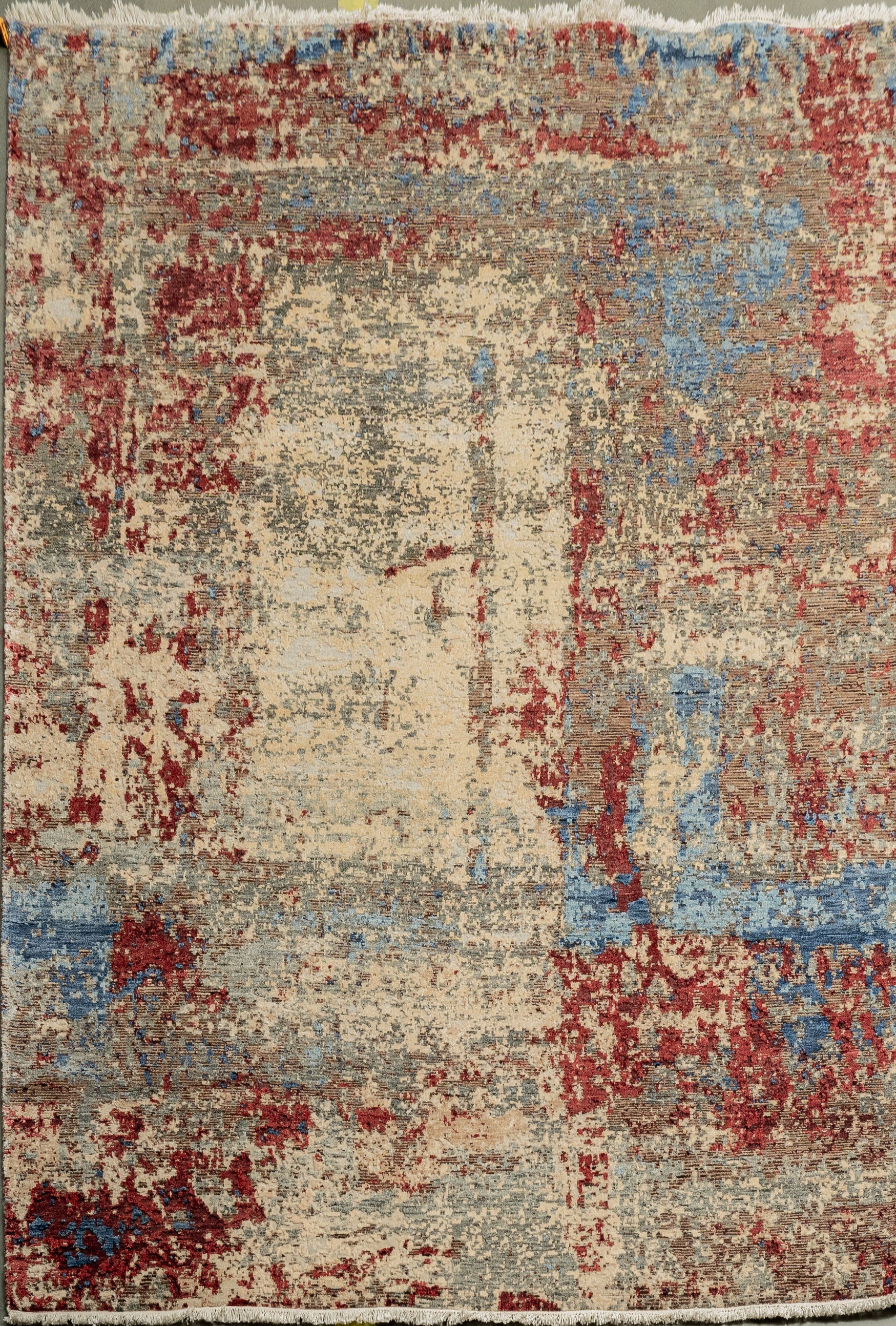 Abstract Design Handknotted Carpet DIA- P0026